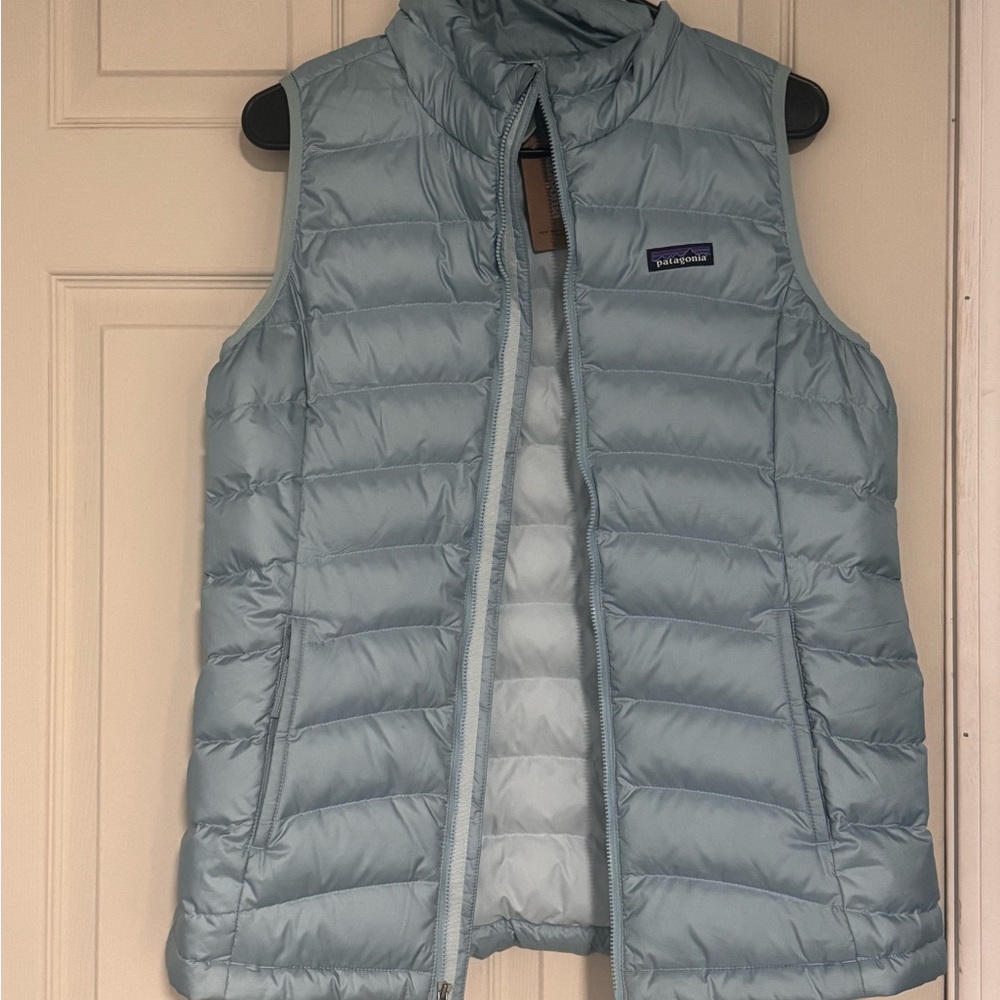 Patagonia Sky Blue Insulated Puffer Vest